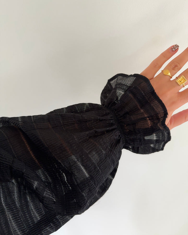 JDY kjole amelia ls black