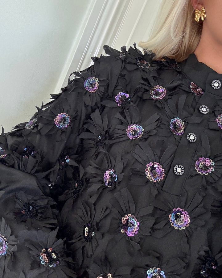 Y.A.S kjole abelone 7/8 short black