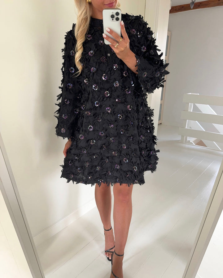 Y.A.S kjole abelone 7/8 short black