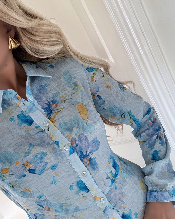 Moves kjole inula blue bell