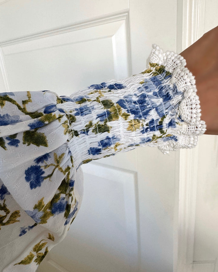 Y.A.S kjole tilera ls shirt star white/sumeli