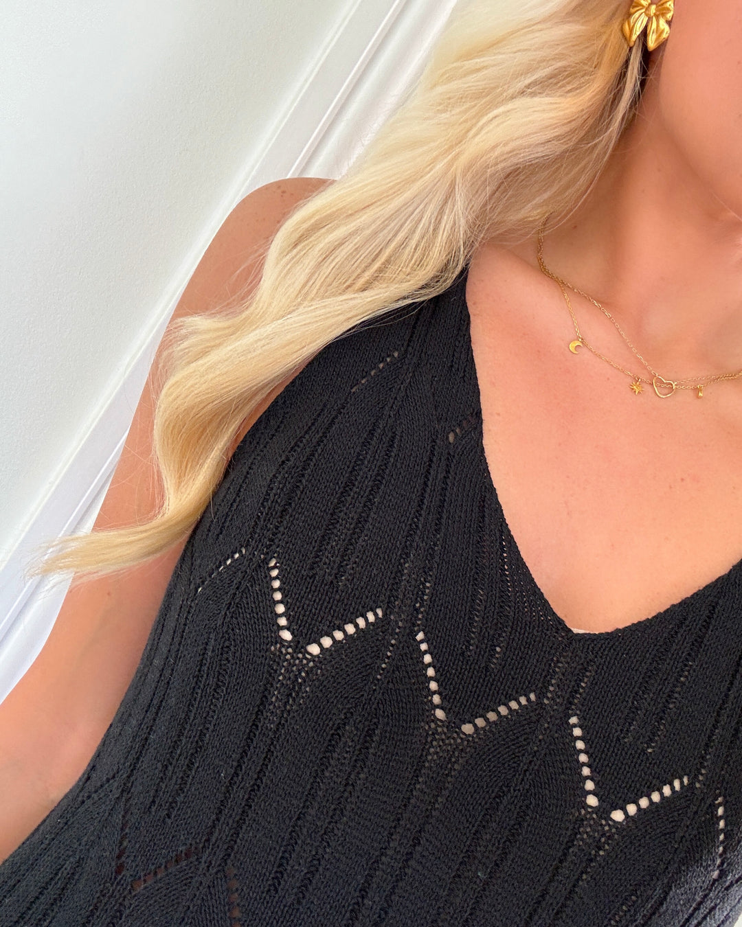 Only kjole mea life sl midi black