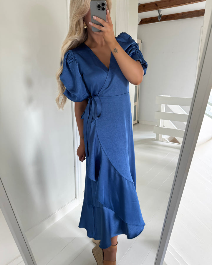 A-View kjole sinda medium blue