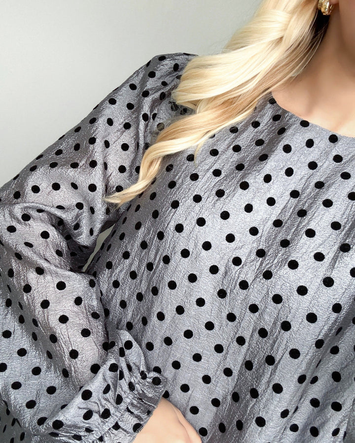 Love&Divine kjole love870-1 silver/dot
