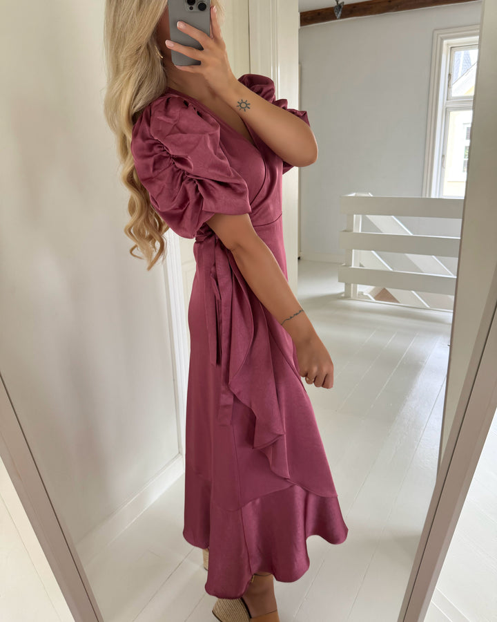 A-View kjole sinda old rose