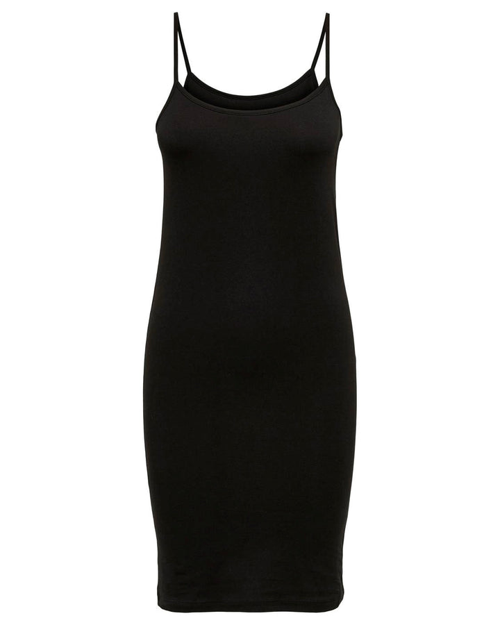 JDY kjole ava singlet black