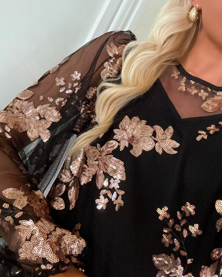 A-View kjole estelle rose gold - FORUDBESTILLING LEV. UGE 44