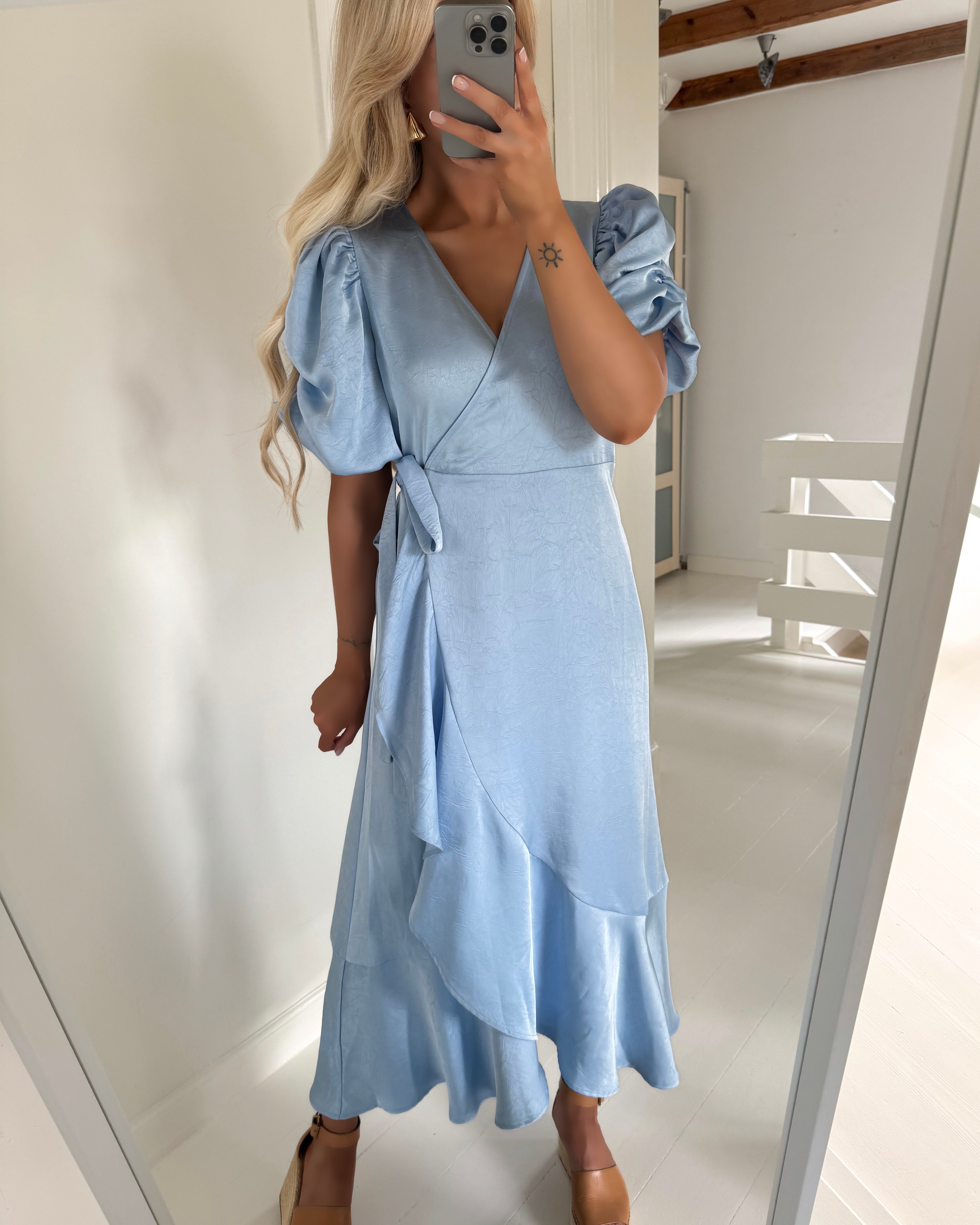 Sinda Dress Medium Blue