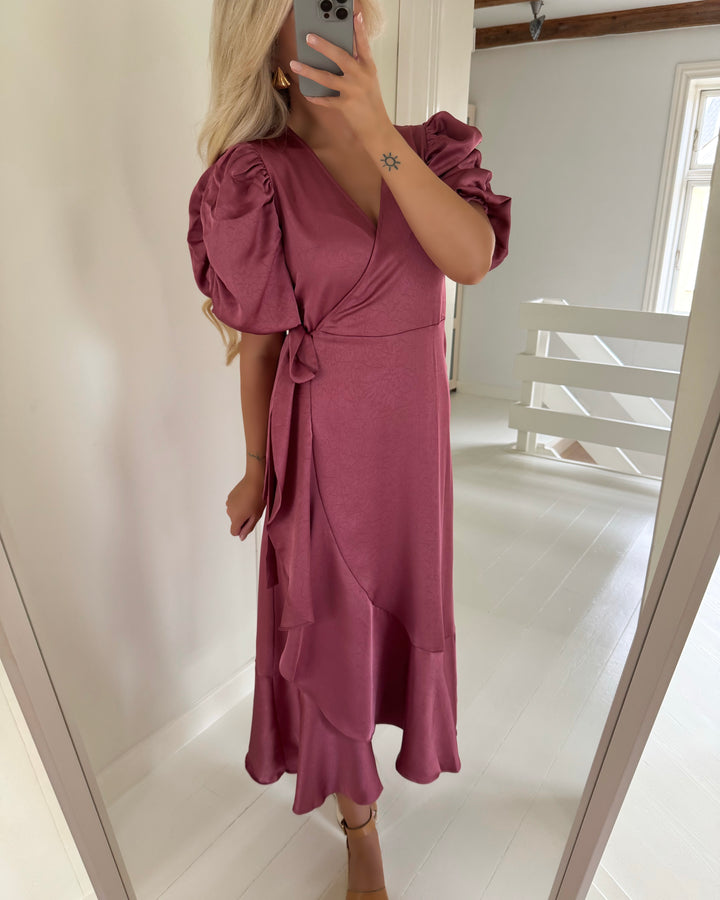 A-View kjole sinda old rose