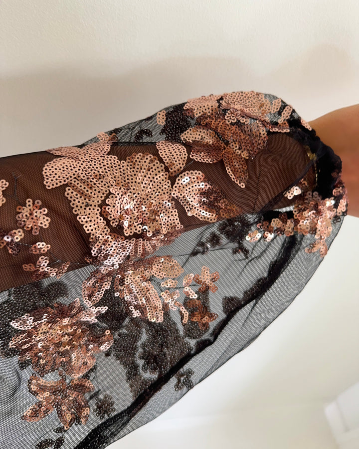 A-View kjole estelle rose gold - FORUDBESTILLING LEV. UGE 44