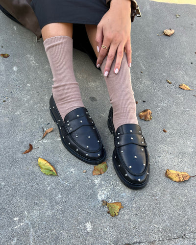 Copenhagen Shoes loafers the pearl black