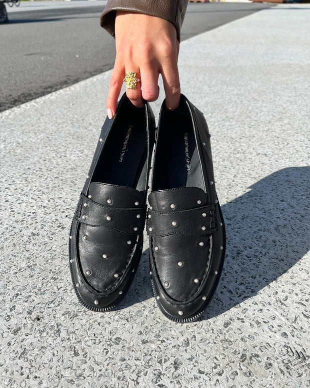 Copenhagen Shoes loafers the pearl black