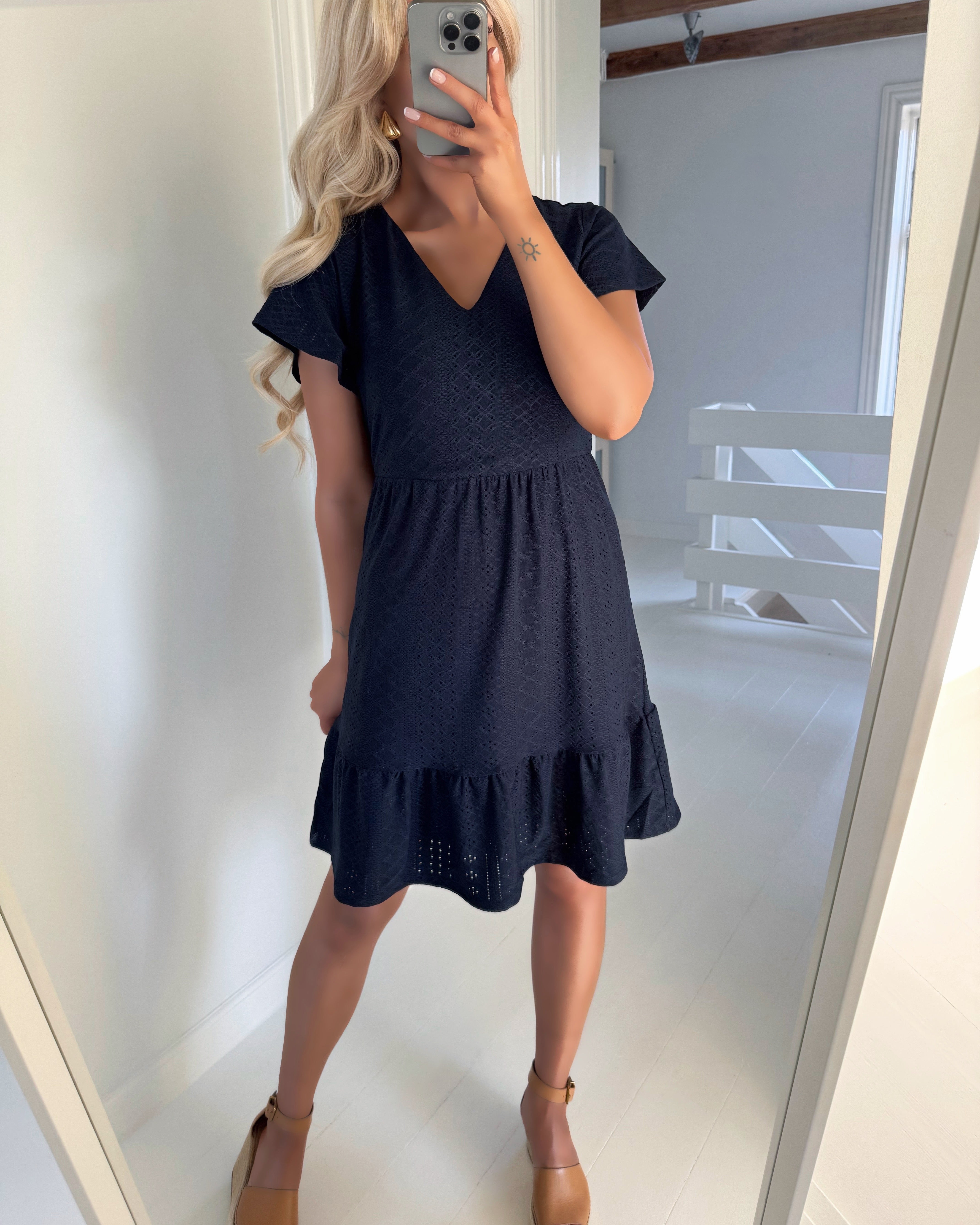 Sandra Ss Polo Dress Granada Sky