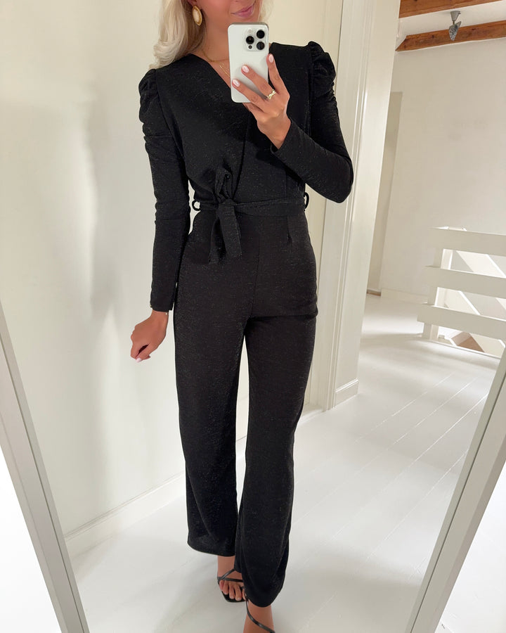 Sister's Point jumpsuit egina-ju18 black/silver