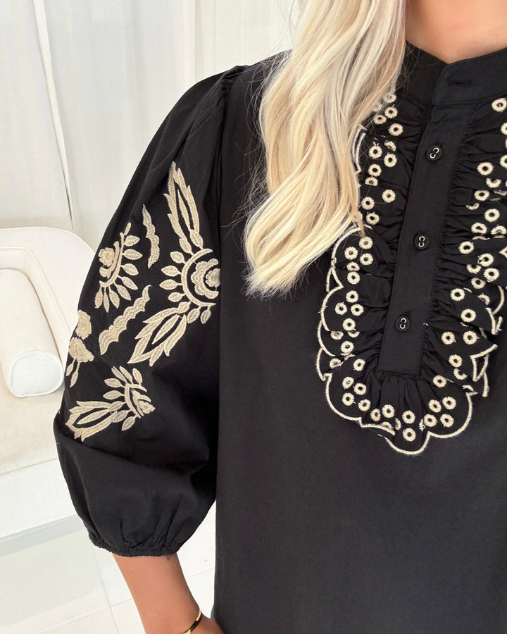 Love&Divine kjole love967 black/bamboo