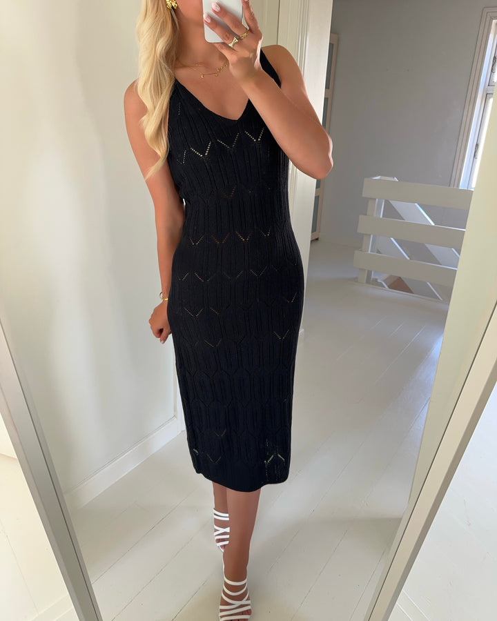 Only kjole mea life sl midi black