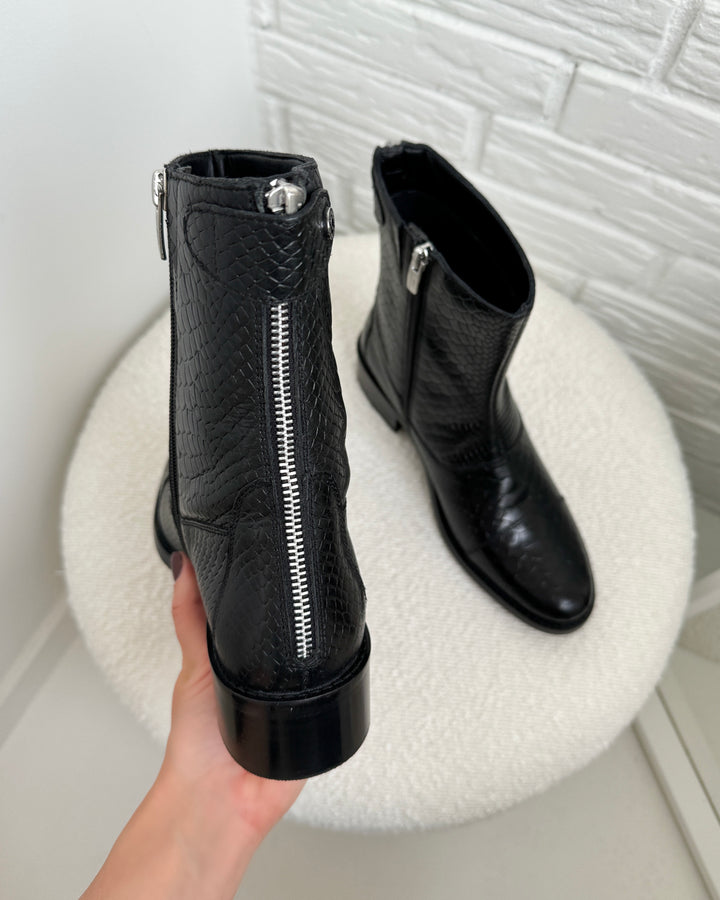 Copenhagen Shoes støvler she crocco black