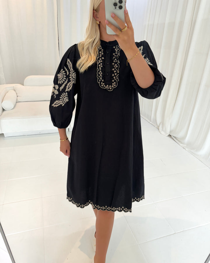 Love&Divine kjole love967 black/bamboo