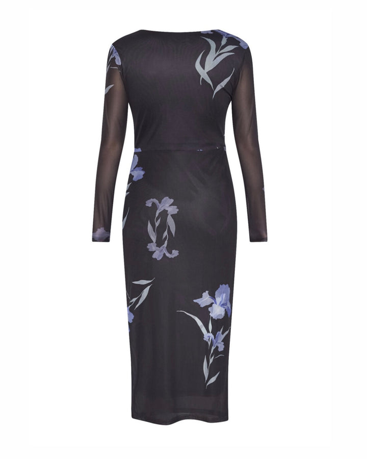 Sister's Point kjole new esme blue flower