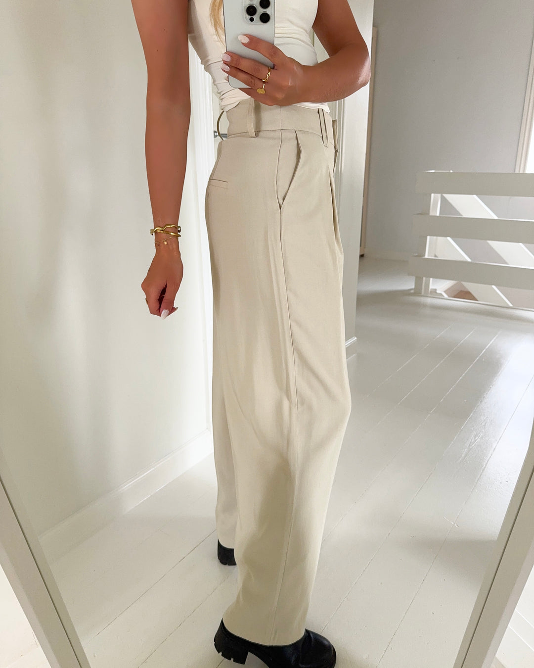 Aware by Vero Moda bukser pure hw castle wall