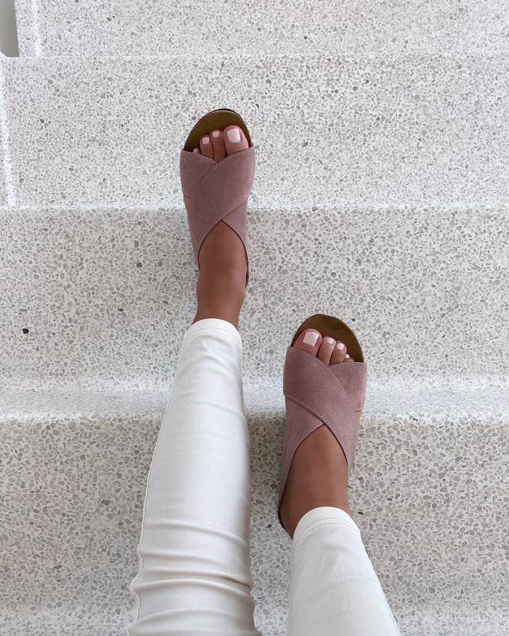 Copenhagen Shoes sandaler frances 23 suede rose
