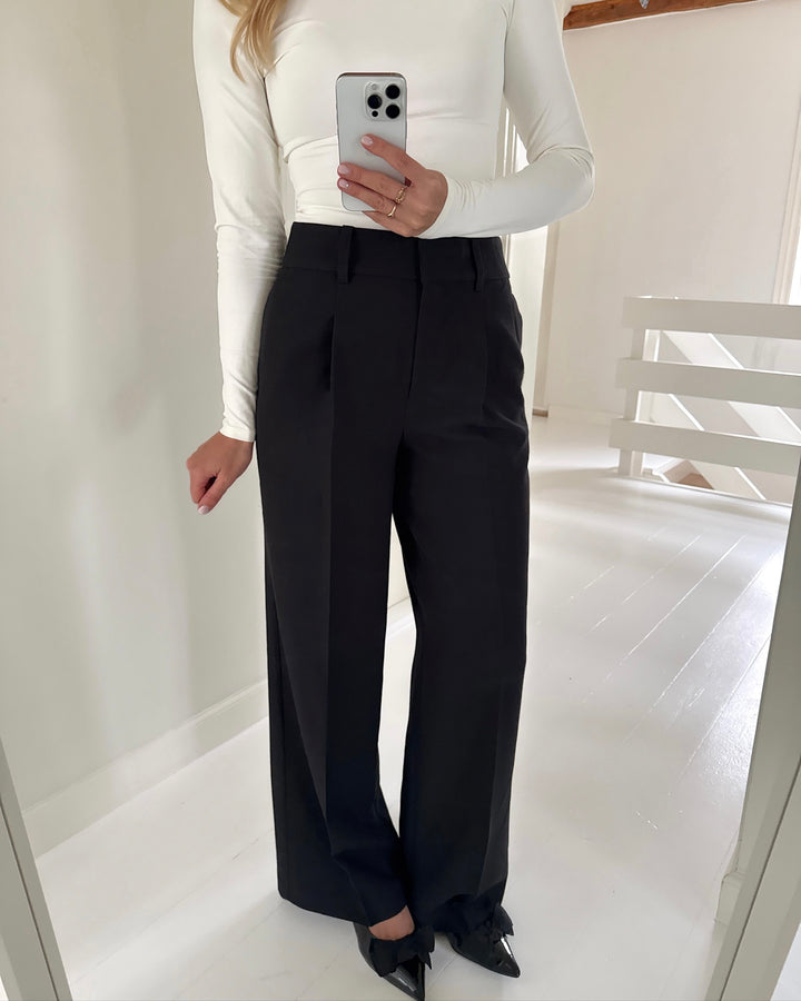 JDY bukser cille hw wide black