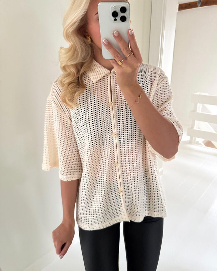 Love&Divine skjorte love1417 cream