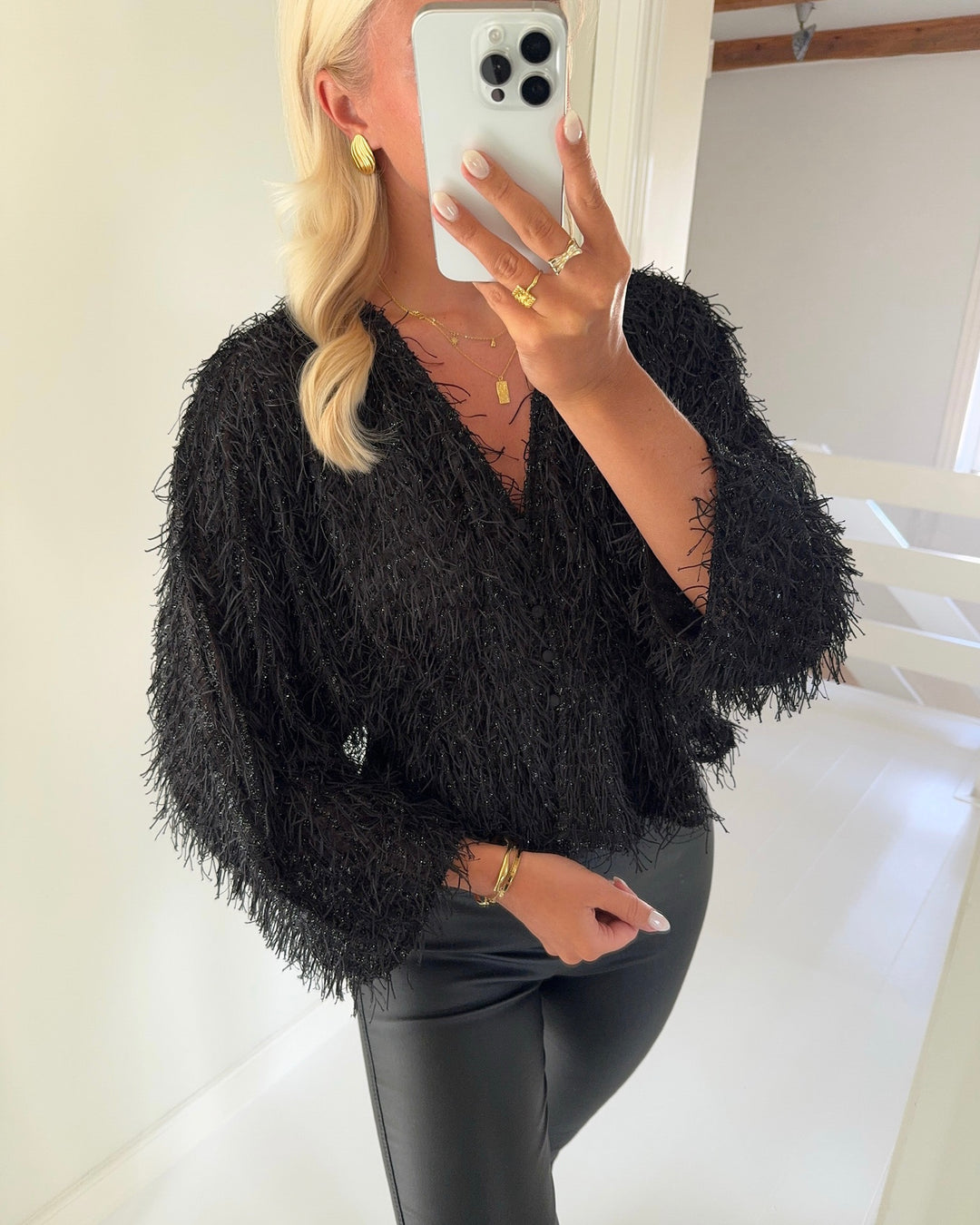 Y.A.S bluse isal black