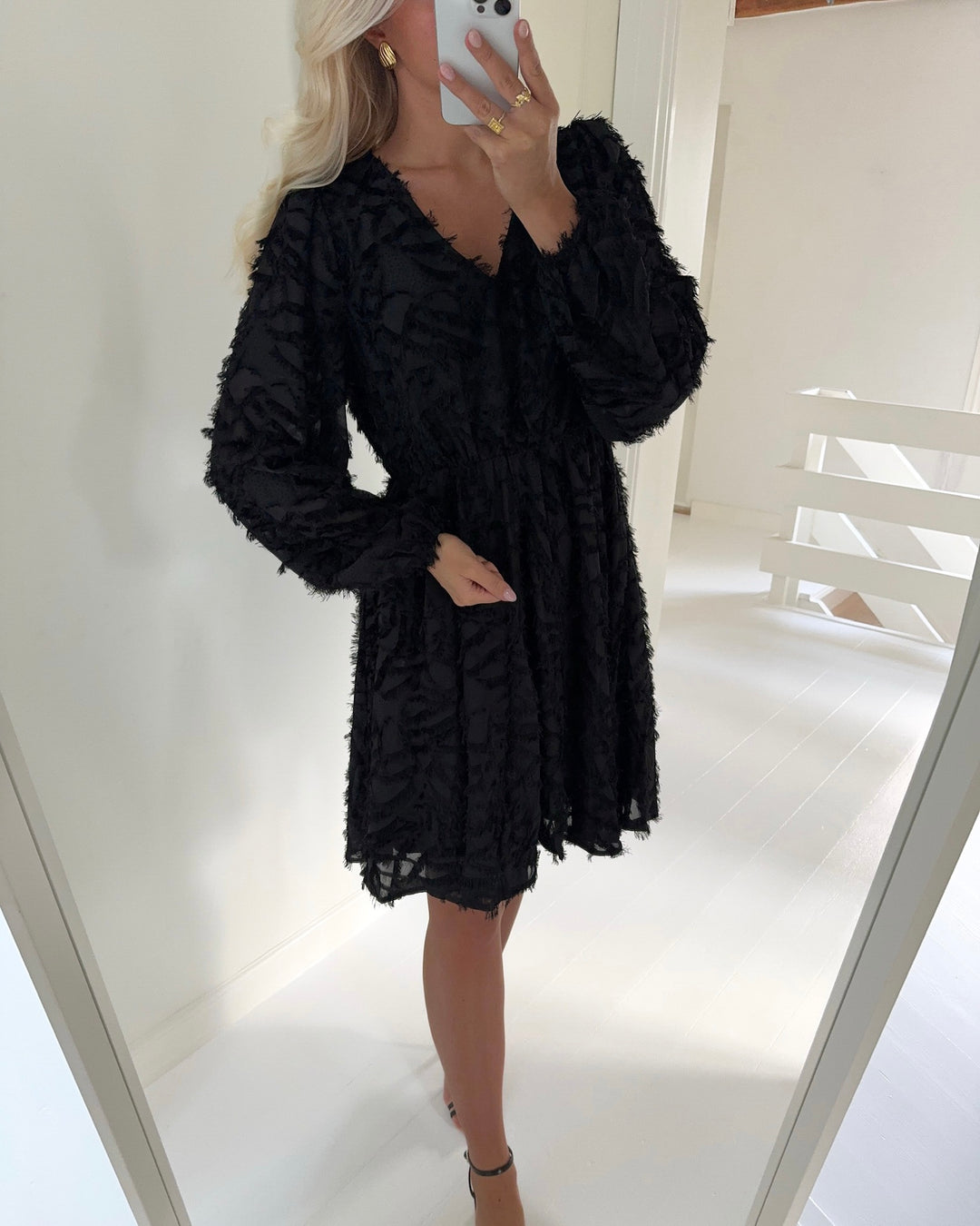 Donkergroene Y.A.S. Mini jurk YASSISMA LS DRESS Donkergroene Y.A.S. Mini jurk YASSISMA LS DRESS