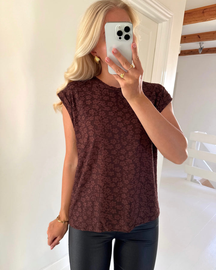 Sister's Point top low-409 brown/stone