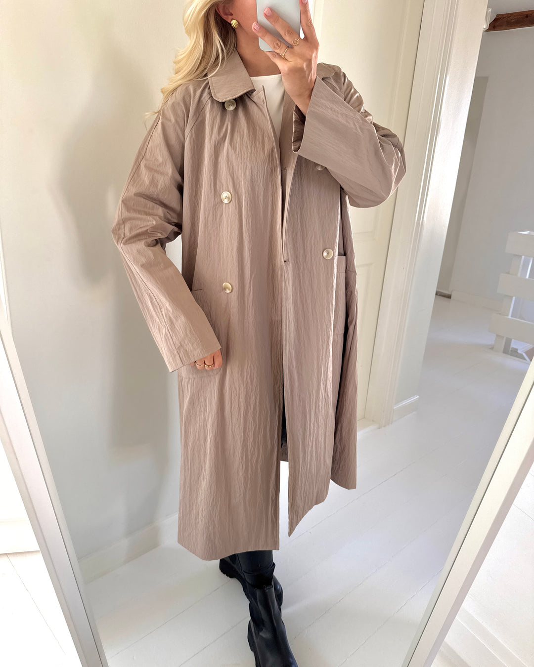 Aware By Vero Moda frakke auden ls long dune
