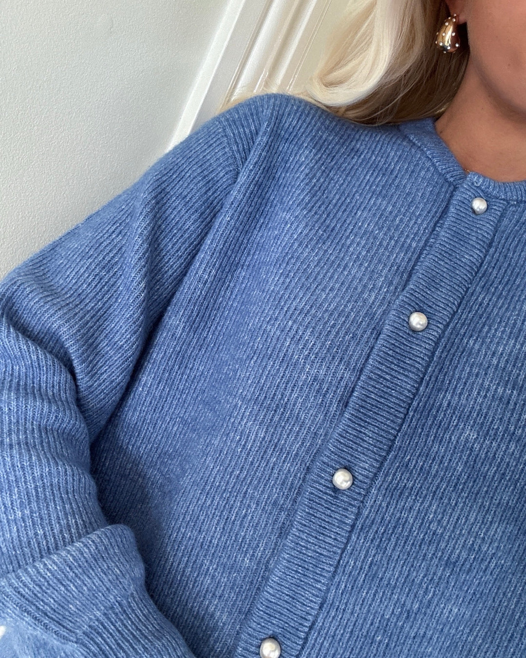 JDY cardigan lumi life ls button knit ebb and flow/melange