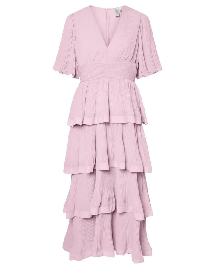 Y.A.S kjole plira ss long ballerina - FORUDBESTILLING LEV. UGE 12