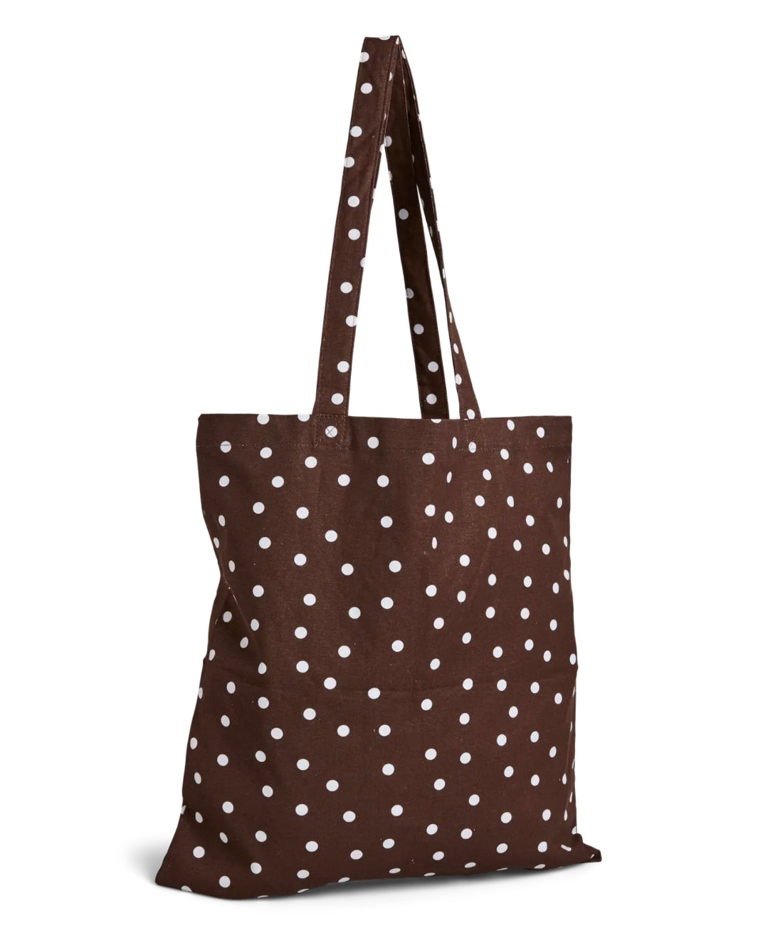 Pieces tote bag mira chicory coffee dots