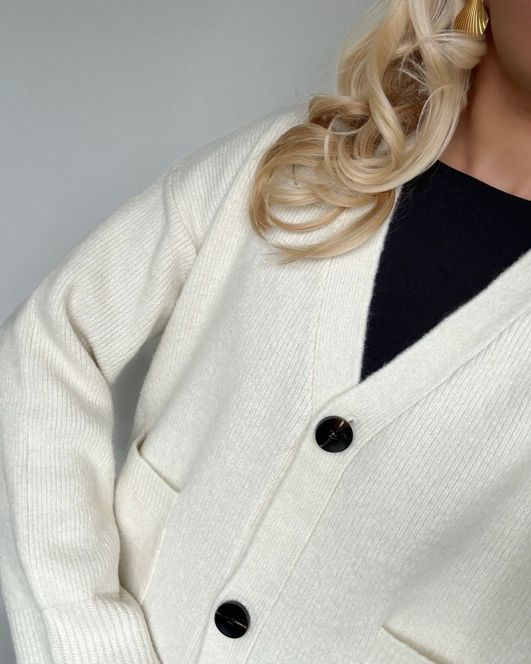 Vero Moda cardigan clio birch/w. melange