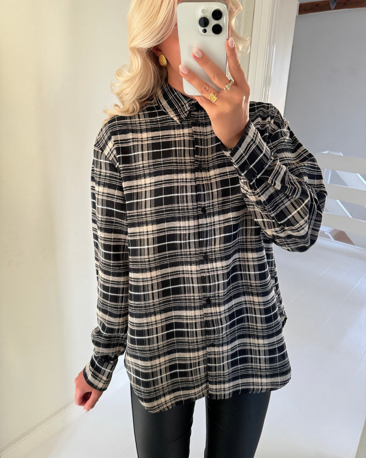 Love&Divine skjorte love1016-2 black check
