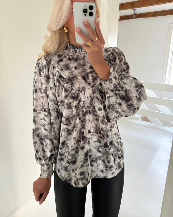 Sister's Point bluse given-sh14 grey comb