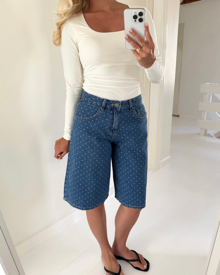 Sister's Point shorts ofira-sho3 m.blue dot