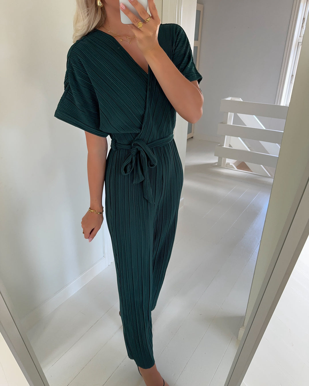 Y.A.S jumpsuit olinda ss ankle ponderosa pine - FORUDBESTILLING LEV. UGE 37
