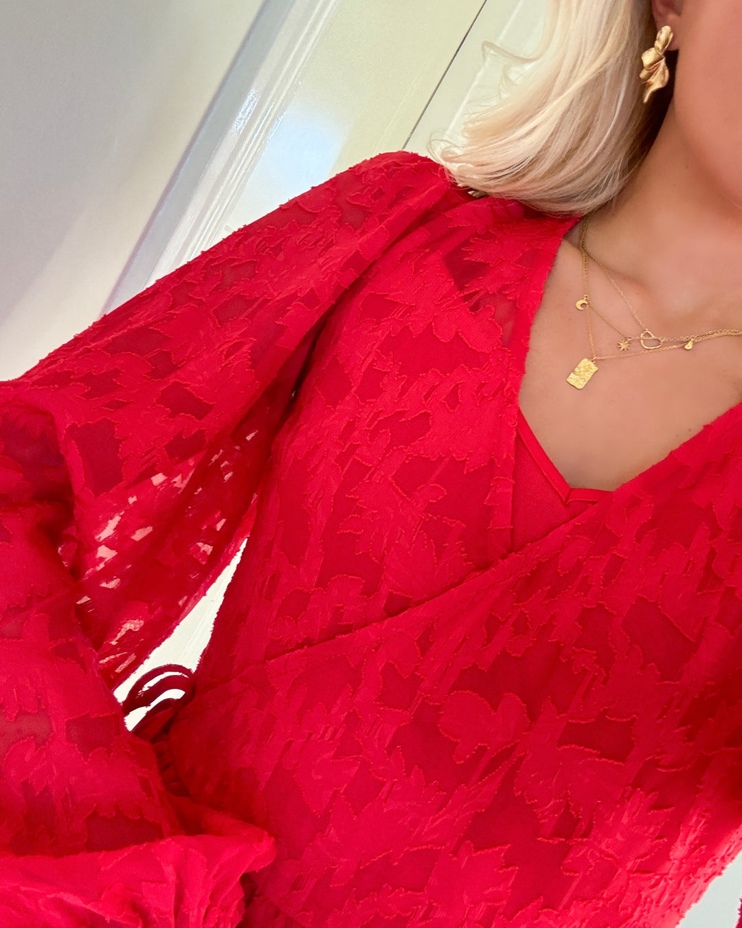 A-View kjole feani red