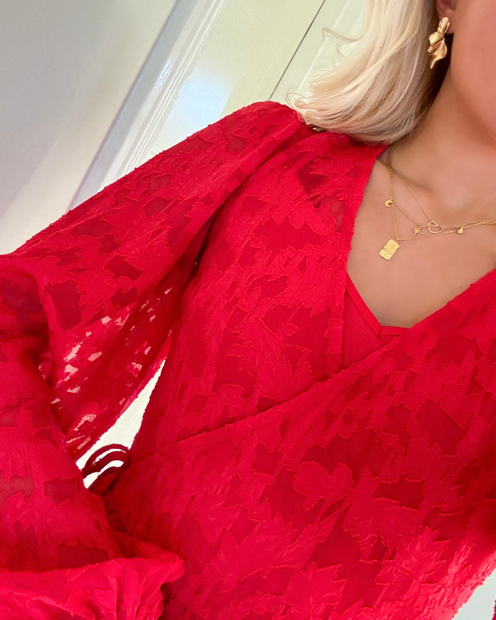 A-View kjole feani red