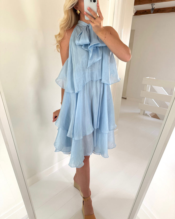 A-View kjole demi light blue