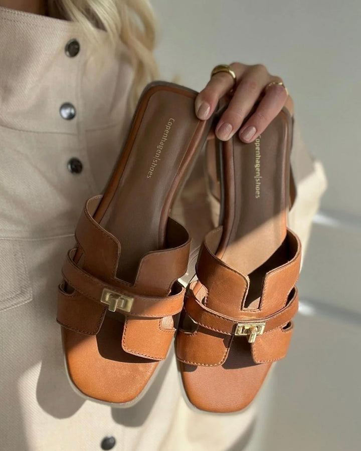 Copenhagen Shoes sandaler women's world cognac