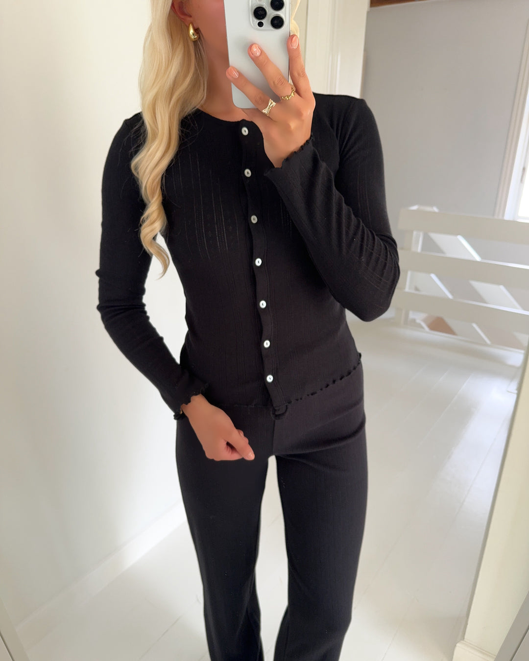 JDY cardigan salsa life l/s new jrs dia black
