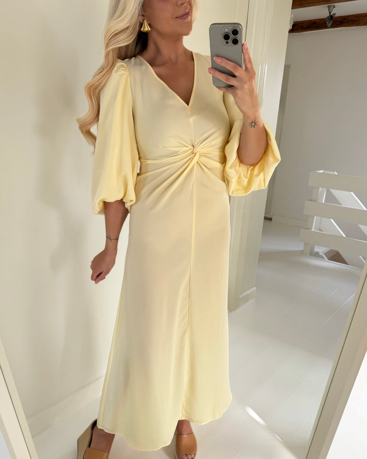 Y.A.S kjole thea 3/4 long anise flower