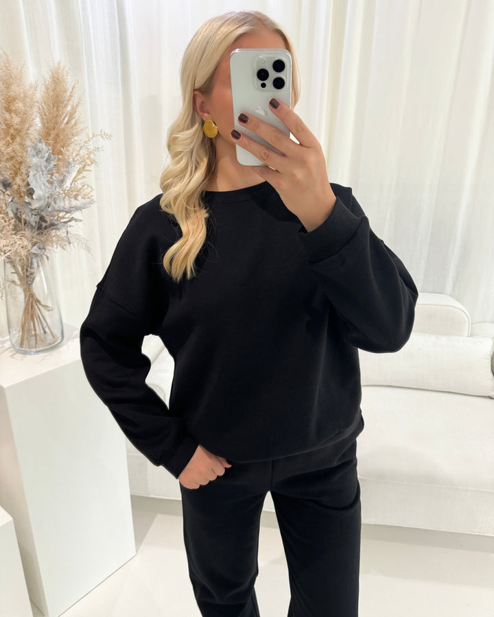 Vero Moda sweatshirt sonja black