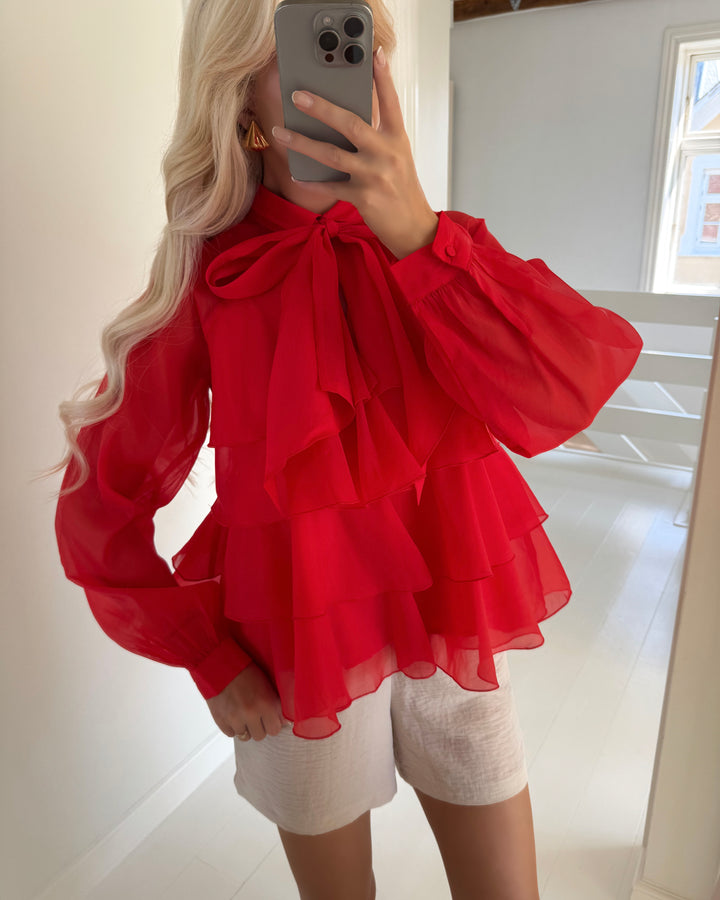 Y.A.S top eloise ls d2d high risk red