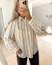 Love939 shirt cream/dot