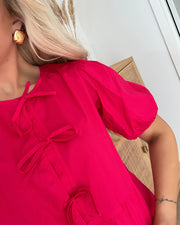 Margat ss blouse pink peacock - FORUDBESTILLING LEV. UGE 19