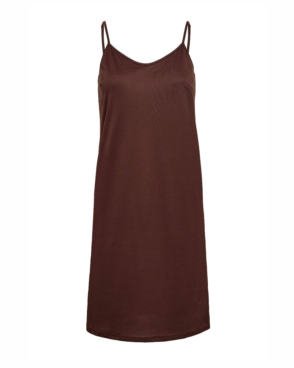 A-View kjole slip dark brown